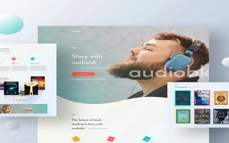 A Landing Page for Your Audiobook